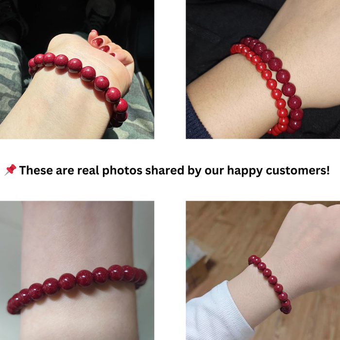 Spiritual Red Bracelet for Wealth and Confidence