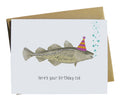 Cod Birthday Greeting Card - The Regal Find