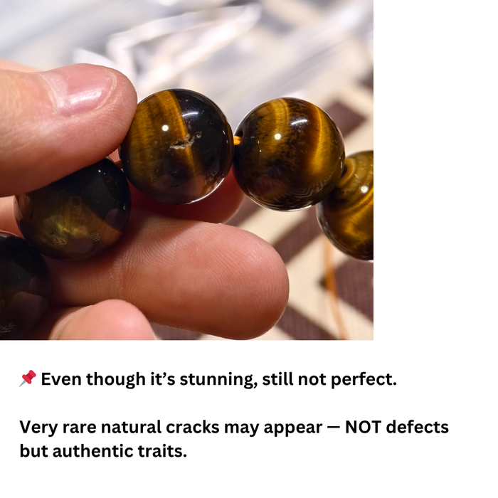 Unisex gemstone bracelet for confidence and clarity