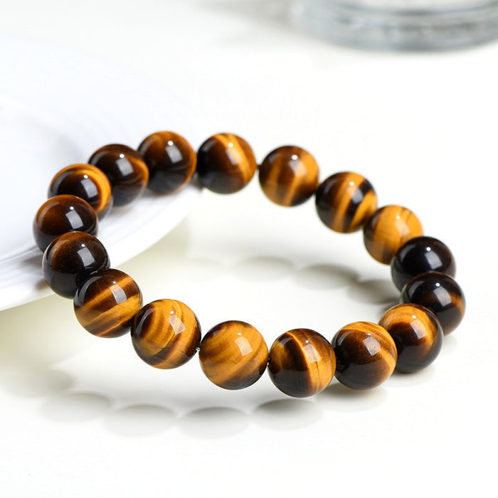 Premium natural Tiger’s Eye bracelet for men and women
