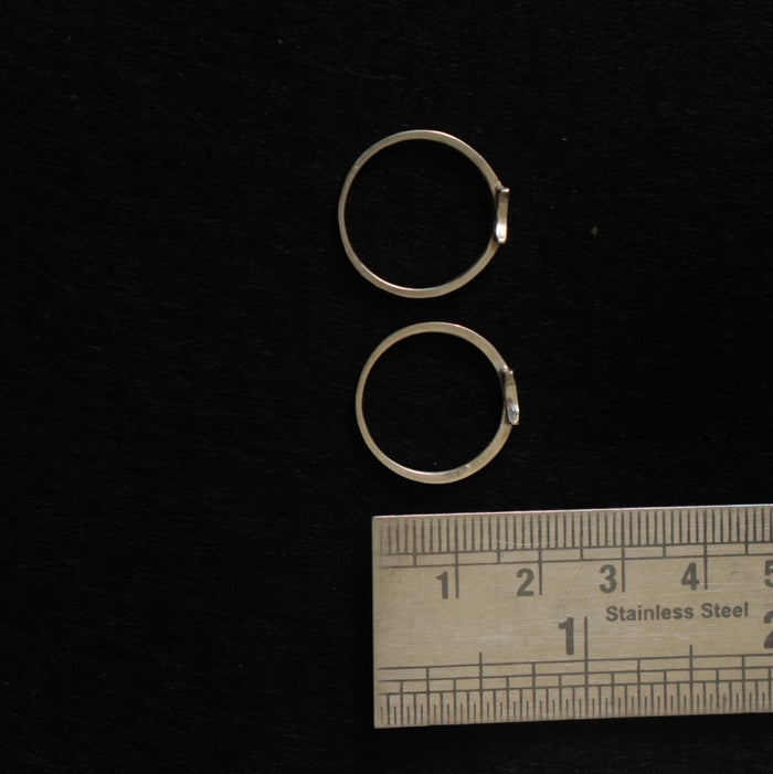 Crescent Moon Ring-S/M - Quirksmith