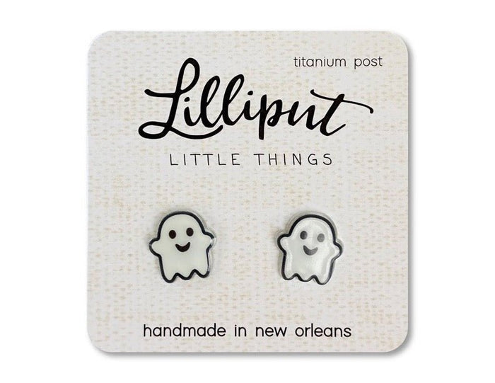 Cute Ghost Earrings - The Regal Find