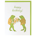 Dapper Frogs Birthday Card - The Regal Find
