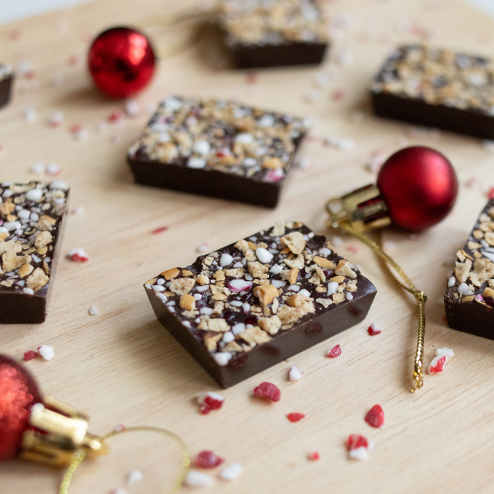 Dark Chocolate PEPPERMINT BITES