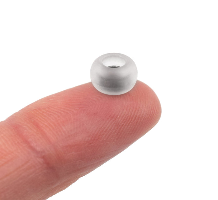 Teak Tuning Eco 85D CNC Poly Wheels - Rounded Shape - Clear Colorway