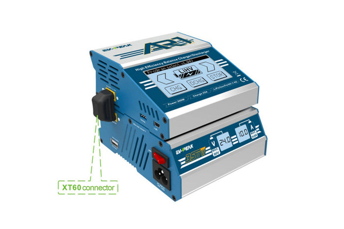 RC Model Charger - EV-PEAK AR1 Multi-Protection Touch Screen Charger