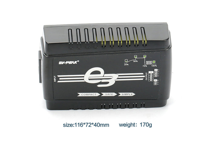 Balance Charger: EV-PEAK E3 3A for Efficient Battery Charging