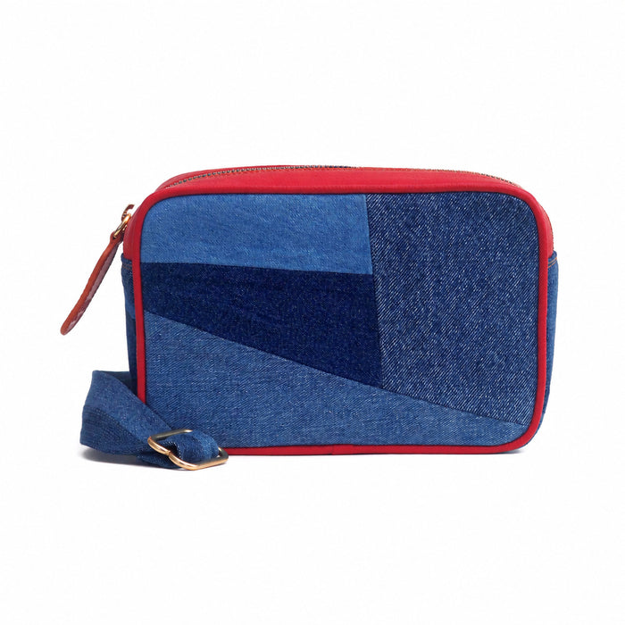 Fanny — Belt and crossbody bag Rosacandela x Milée red
