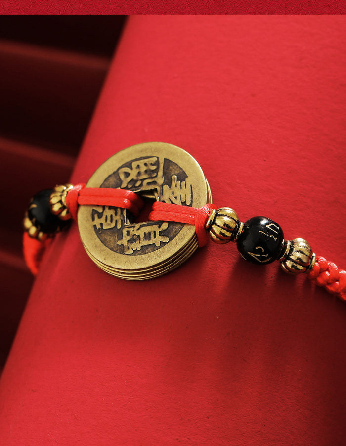 handmade feng shui bracelet attract prosperity