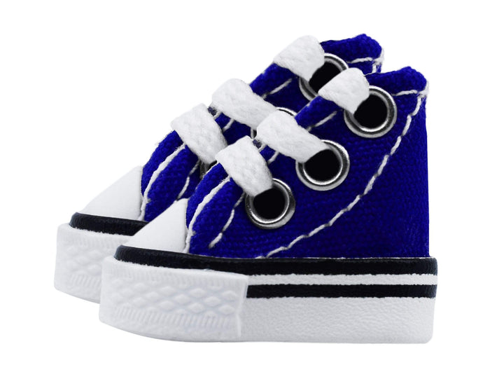 Teak Tuning Fingerboard Shoes, Pair - Blue