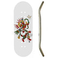 Teak Tuning Flow Series Wooden Fingerboard Deck - Azteca Pro Model Graphic of Esaul Vale
