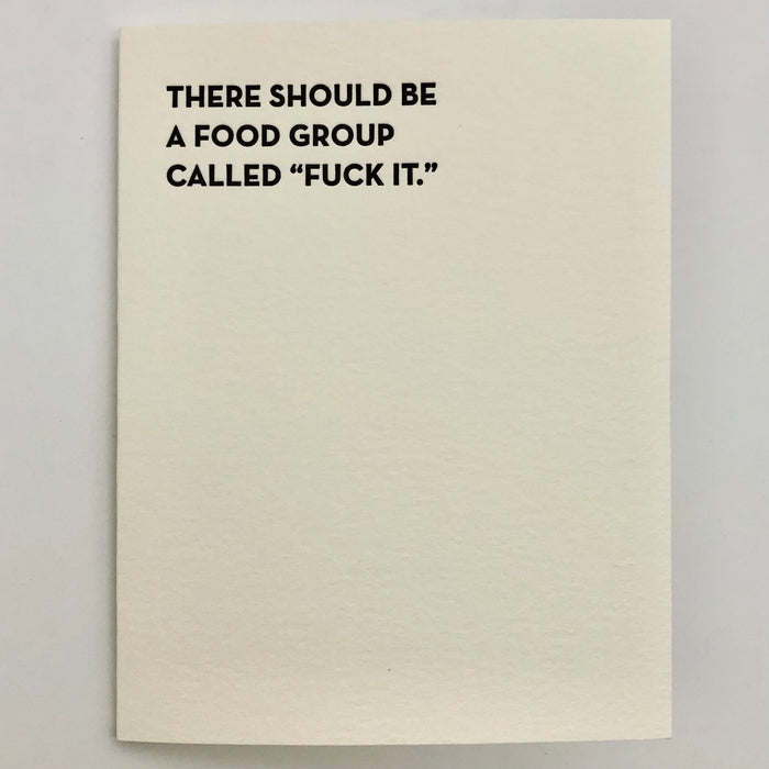 Food Group Card - The Regal Find
