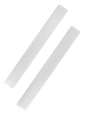 Teak Tuning Gem Edition Board Rails (Adhesive Backing) - White Quartz