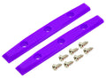 Teak Tuning Gem Edition Board Rails (Screws Included) - Purple Purple
