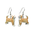 Ginger Kitten Earrings - The Regal Find