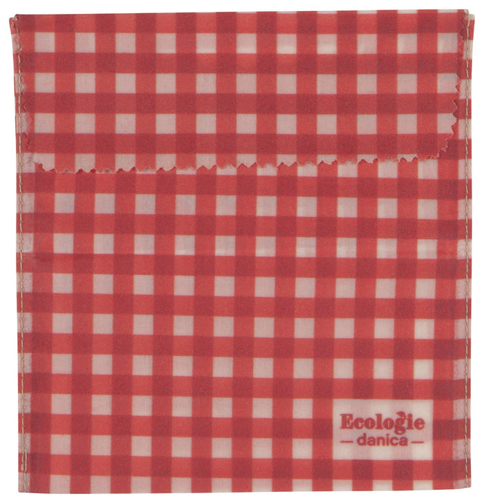 Gingham Dot Beeswax Sandwich Bag Set of 2 - The Regal Find