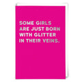 Glitter Greetings Card - The Regal Find