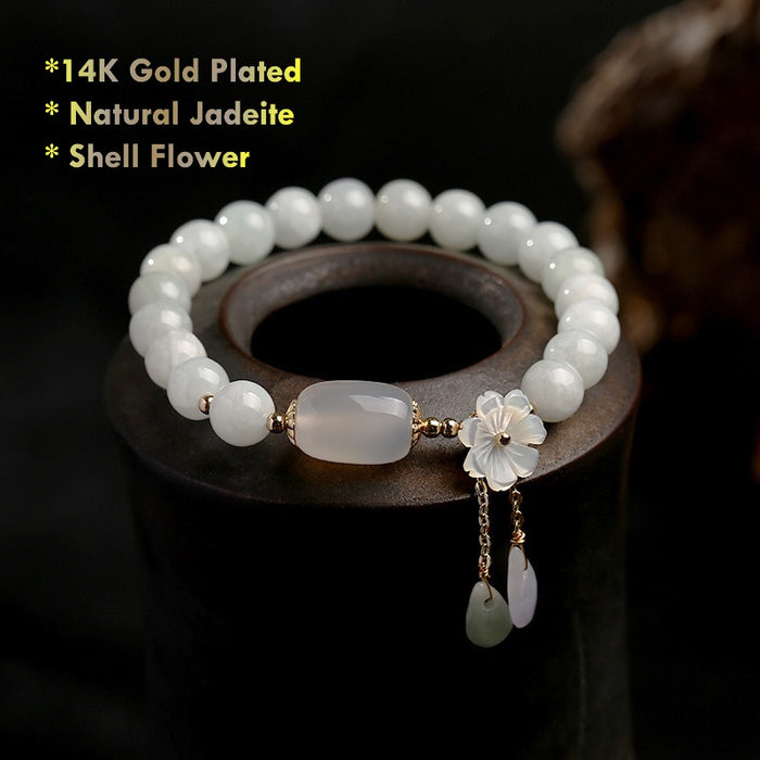 Green Jade Bracelet for Women Grade A Jadeite