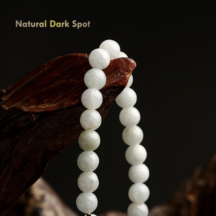 Handmade Jadeite Jewelry Prosperity Luck