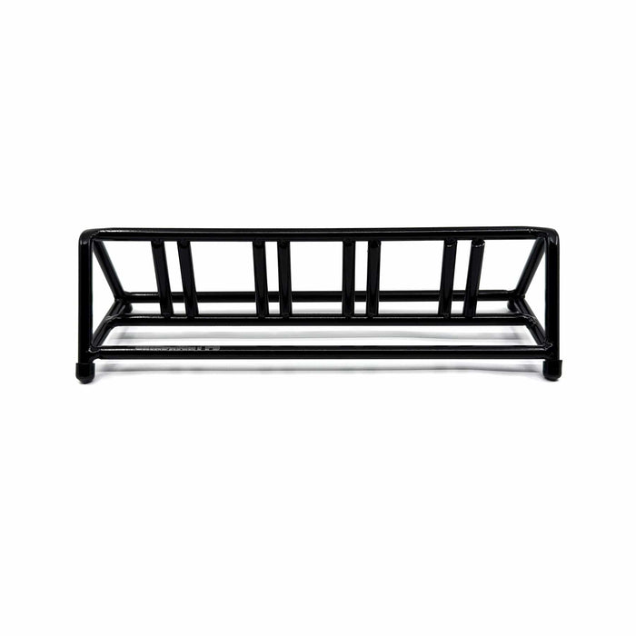 Teak Tuning Pro Fingerboards GrindRight Realistic Bike Rack Fingerboard Rail - 8 Inches - Black Edition