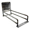 Teak Tuning Pro Fingerboards GrindRight Shopping Cart Coral Fingerboard Rail - 10 Inches - Raw Steel Edition