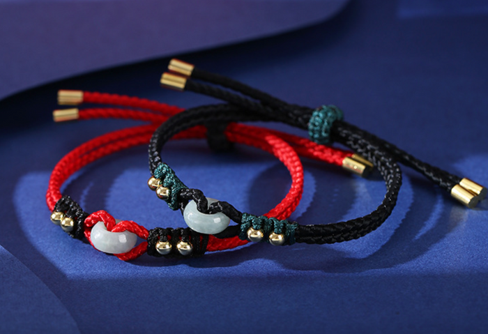 burma jade bracelet gemstone jewelry handmade natural jade lucky charm