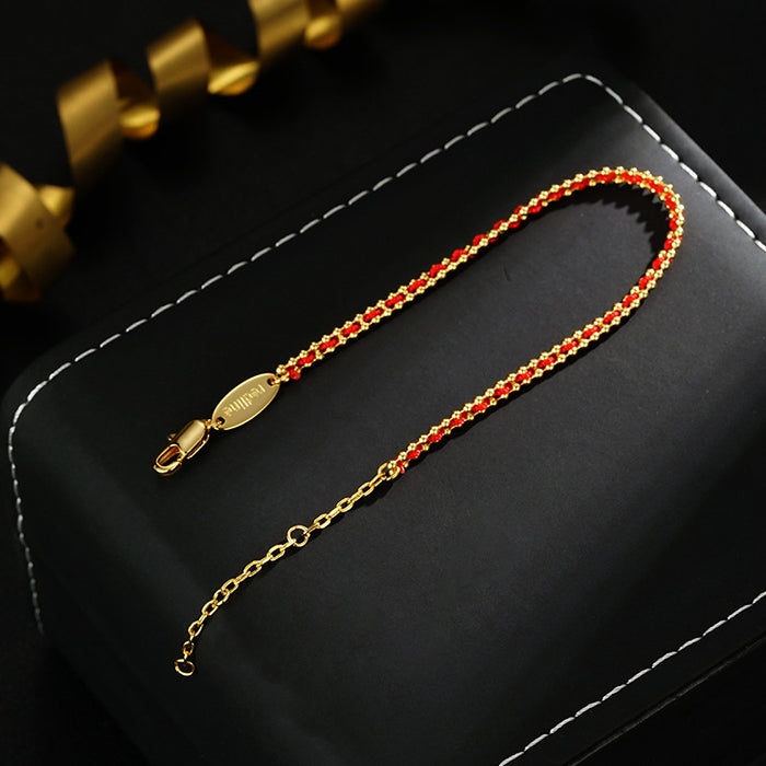 Minimalist Red String Protection Bracelet