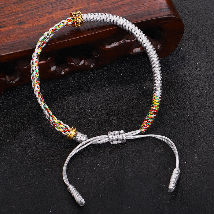 Protection Mantra Bracelet Tibetan Handmade Copper