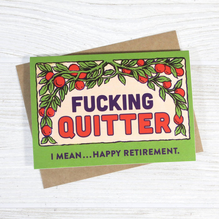 Happy Retirement Vintage Greeting Card - The Regal Find