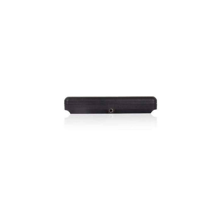 Black drone battery with charging port for VTOL and fixed-wing UAVs