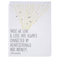 Heartstrings Quote Sympathy Card - The Regal Find