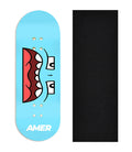 Teak Tuning Heat Transfer Graphic Wooden Fingerboard Deck, Amer - Entry#52 32mm Deck