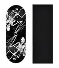 Teak Tuning Heat Transfer Graphic Wooden Fingerboard Deck, Design Contest 2024 Winner, fivefiveandugly - "Phantoms" 32mm Deck