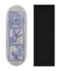 Teak Tuning Heat Transfer Graphic Wooden Fingerboard Deck, Design Contest 2025 Winner, @flamingtunapictures - "The Essentials" 32mm Deck