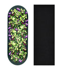 Teak Tuning Heat Transfer Graphic Wooden Fingerboard Deck, "Rats & Worms" 32mm Deck