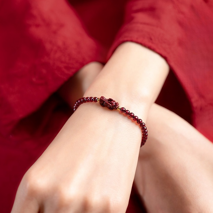 Feng Shui Pixiu Bracelet for Wealth and Protection