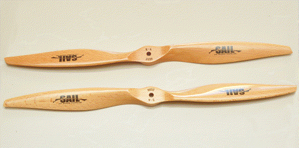 High Performance SAIL Beechwood PropellerHigh Performance SAIL Beechwood Propeller  15 19 Inch Forward & ReversUAVMODEL