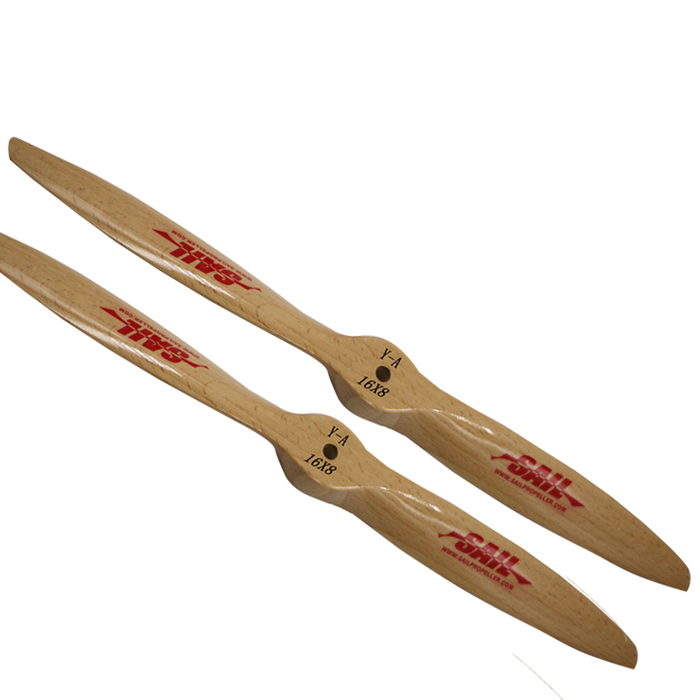 High Performance SAIL Beechwood PropellerHigh Performance SAIL Beechwood Propeller   Forward & Reverse Blades fUAVMODEL