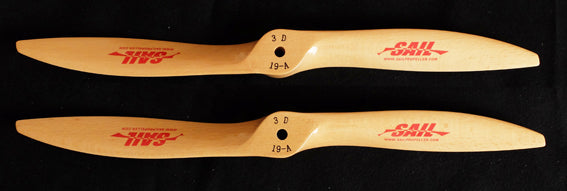 High Performance SAIL Beechwood PropellerHigh Performance SAIL Beechwood Propeller   Forward & Reverse Blades fUAVMODEL
