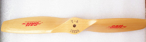 High Performance SAIL Beechwood PropellerHigh Performance SAIL Beechwood Propeller  High Pitch Design for Gas PUAVMODEL