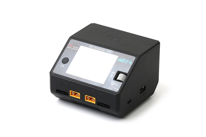 Smart Charger HOTA S6 / D6 Pro — 650W Dual-Channel Battery Charger