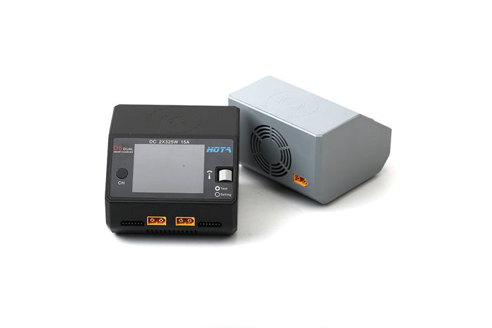 Smart Charger HOTA S6 / D6 Pro — 650W Dual-Channel Battery Charger
