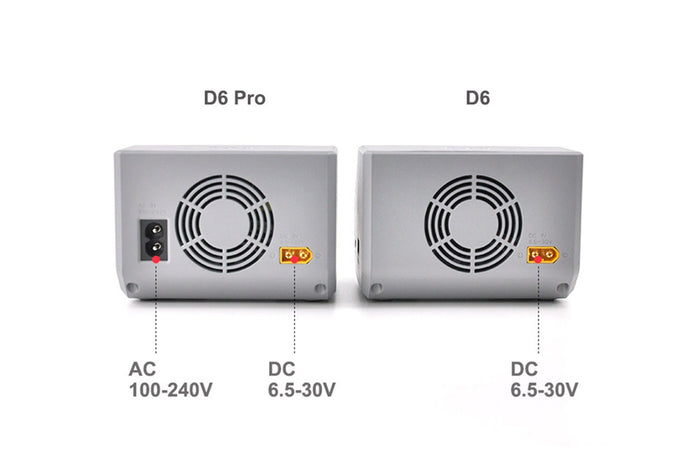 Smart Charger HOTA S6 / D6 Pro — 650W Dual-Channel Battery Charger