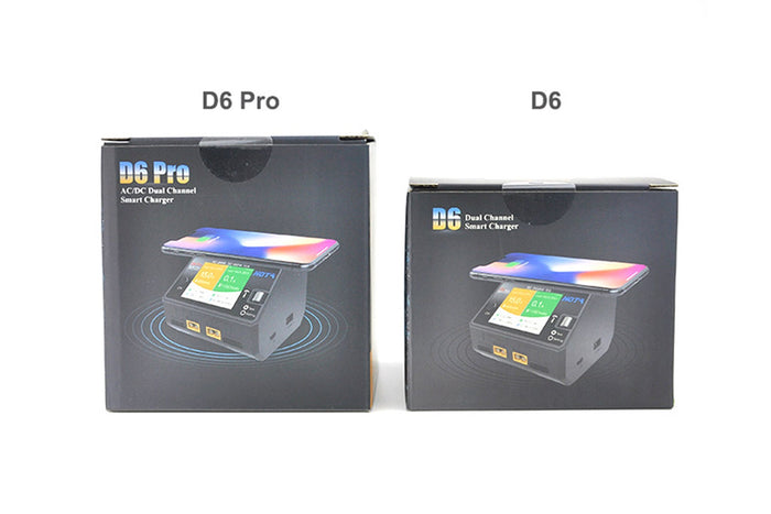 Smart Charger HOTA S6 / D6 Pro — 650W Dual-Channel Battery Charger