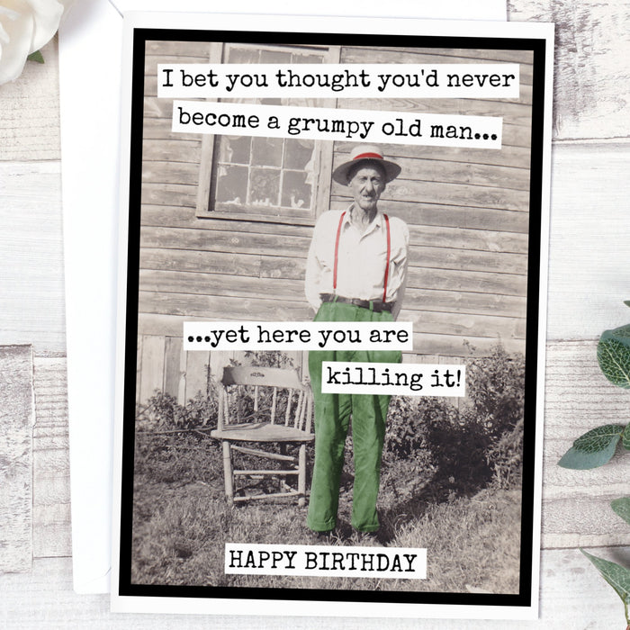 I Bet You Thought You'd Never Become A Grumpy Old Man... - The Regal Find