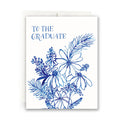 Indigo Wildflowers Graduate Greeting Card - The Regal Find
