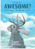 Jackalope Birthday Card - The Regal Find