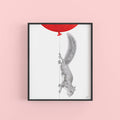 Squirrel Obstacle Course Art Print - The Regal Find