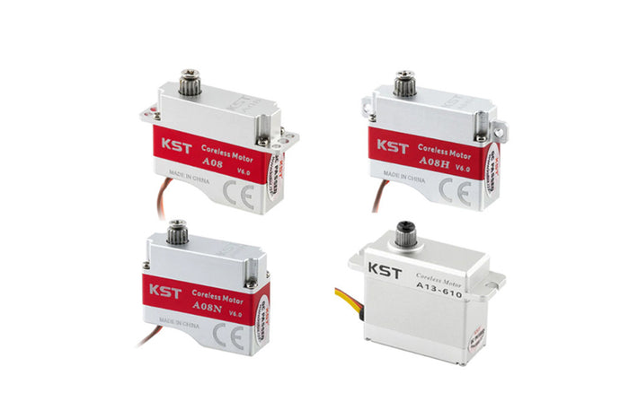KST Metal Gear Servos A20-4515 and A08H V6.0