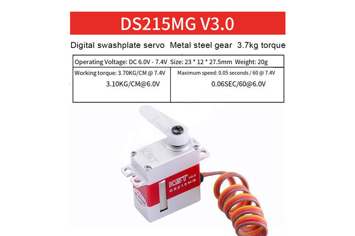 KST Series Metal Drone Servos